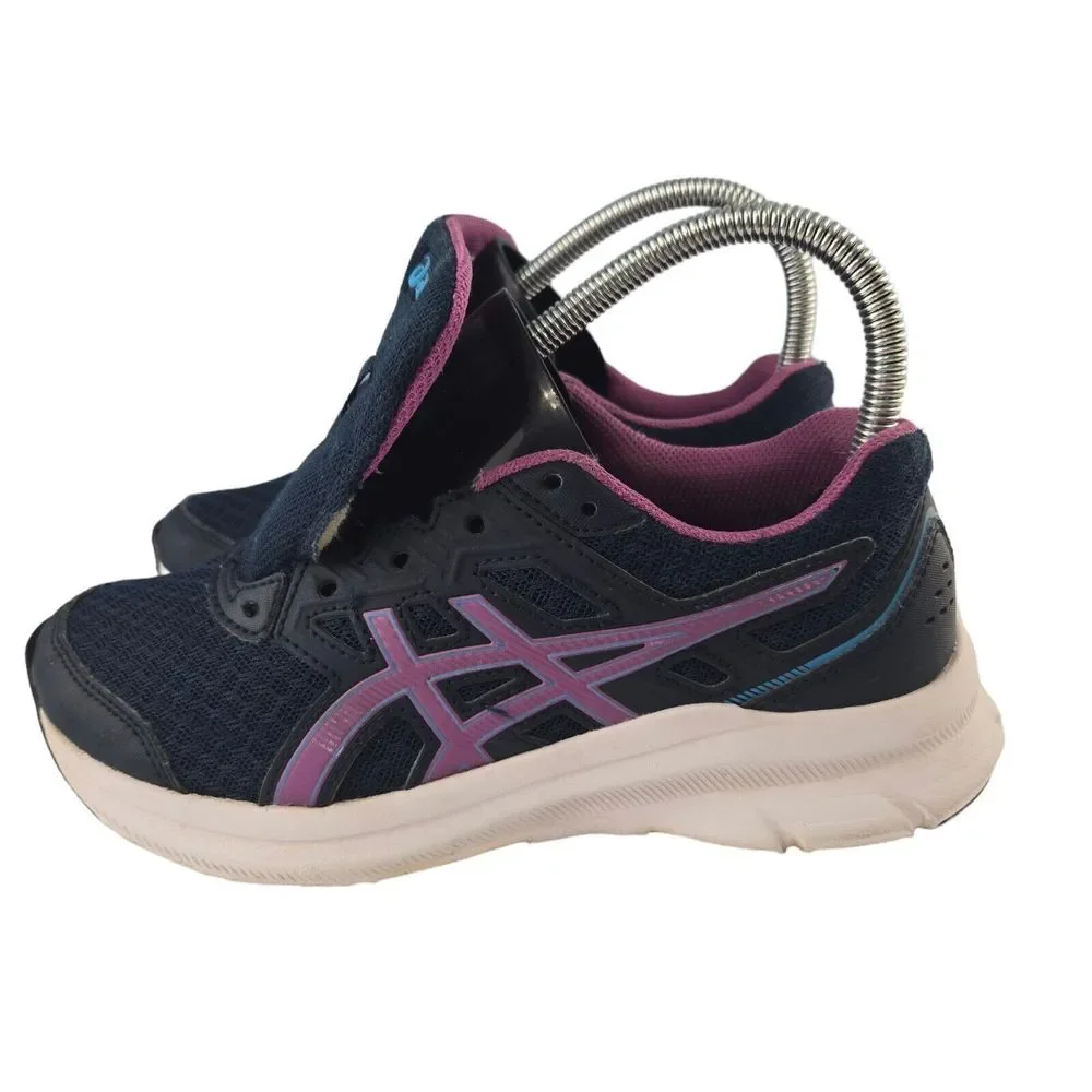 ASICS Womens‎ 3.5 Navy Pink 1014A203 Mesh Athletic Running Shoes Trainers